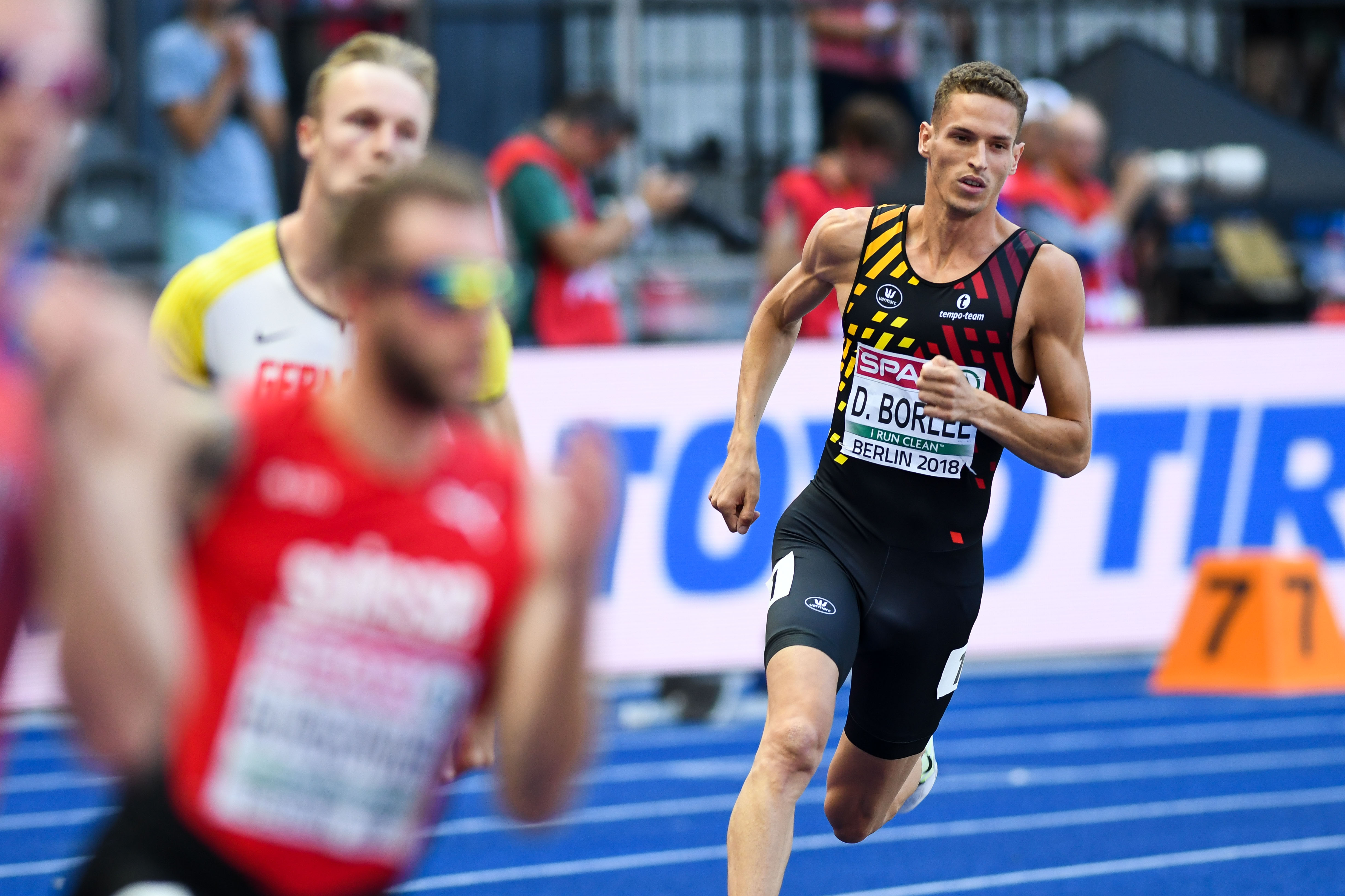 Dylan Borlee 400m Berlijn 2018