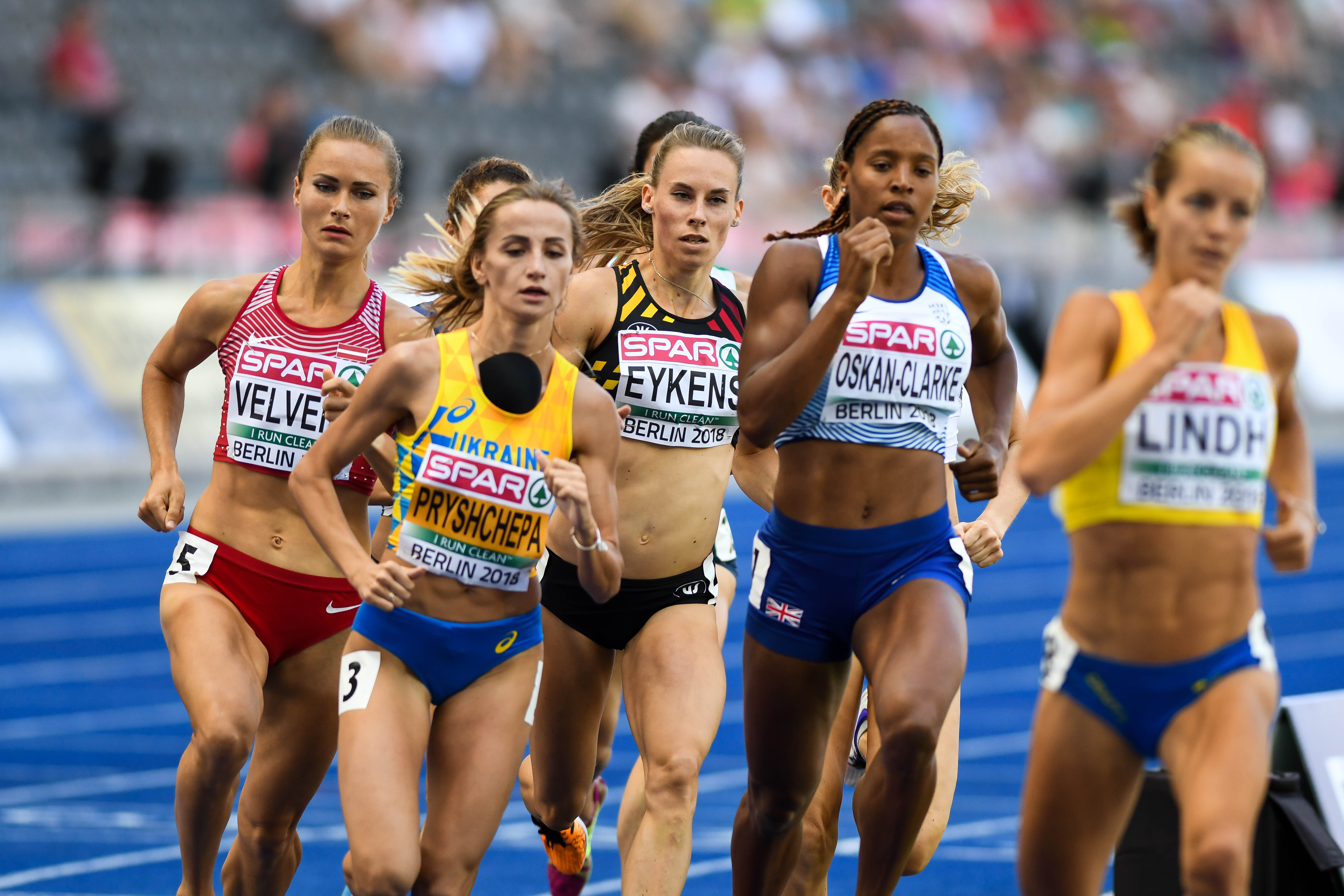 Renee Eykens 800m Berlijn 2018