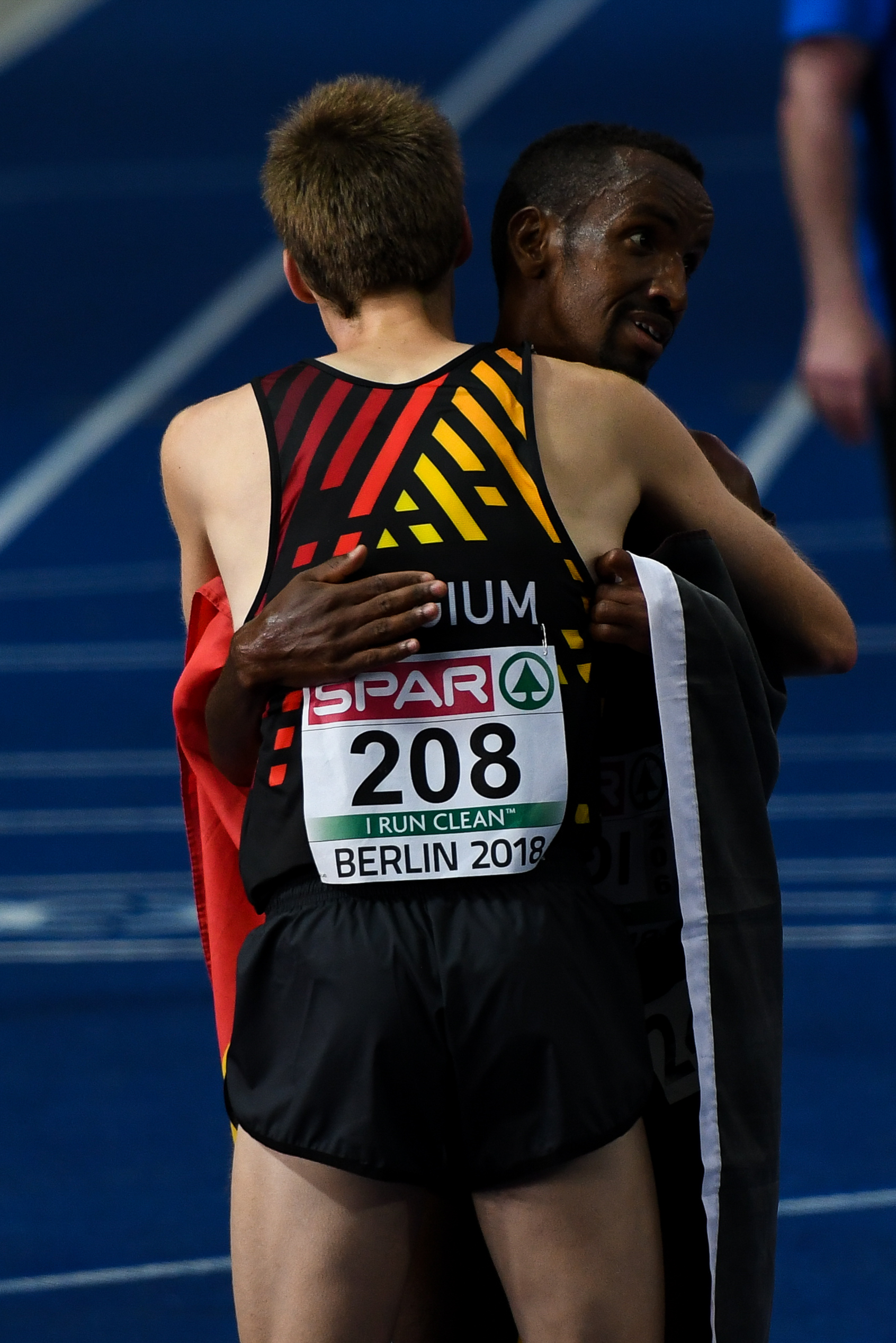 Abdi Bashir Simon Debognies 10000m Berlijn 2018