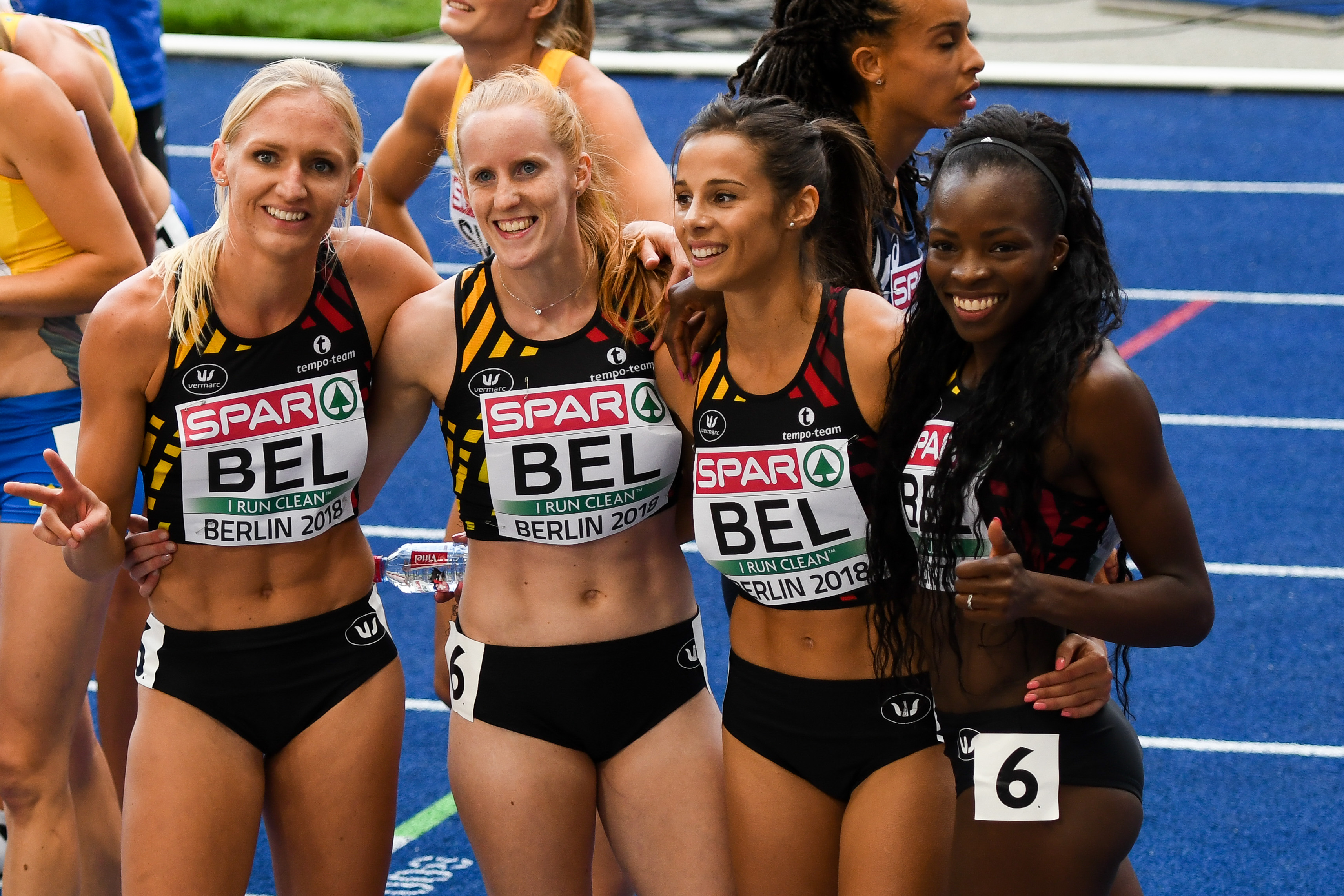 Belgian Cheetahs 4*400m Berlijn 2018