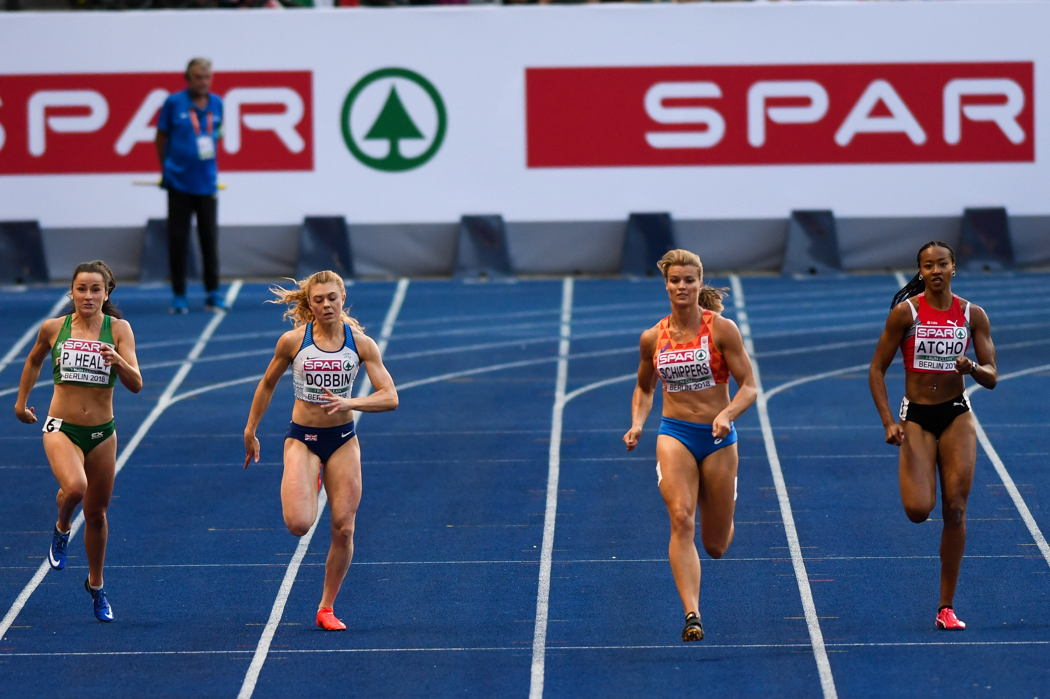 Daphne Schippers 200m Berlijn 2018