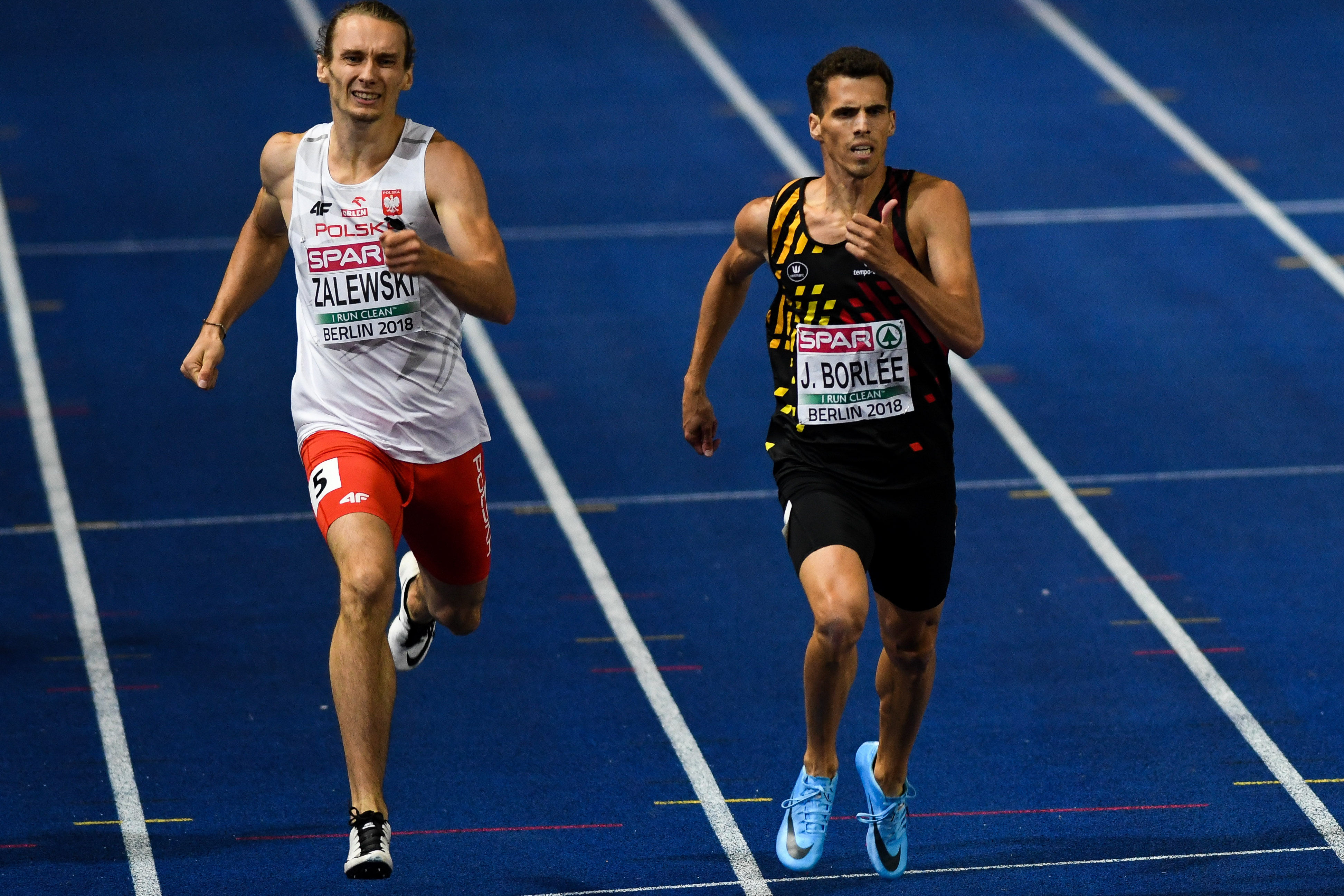 Jonathan Borlee 400m Berlijn 2018