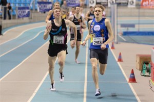 Elliot Crestan op het BK AC indoor - Foto: Tomas Sisk