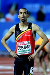 Ismael Debjani op het EK in Amsterdam. - Foto: Jeroen De Meyer