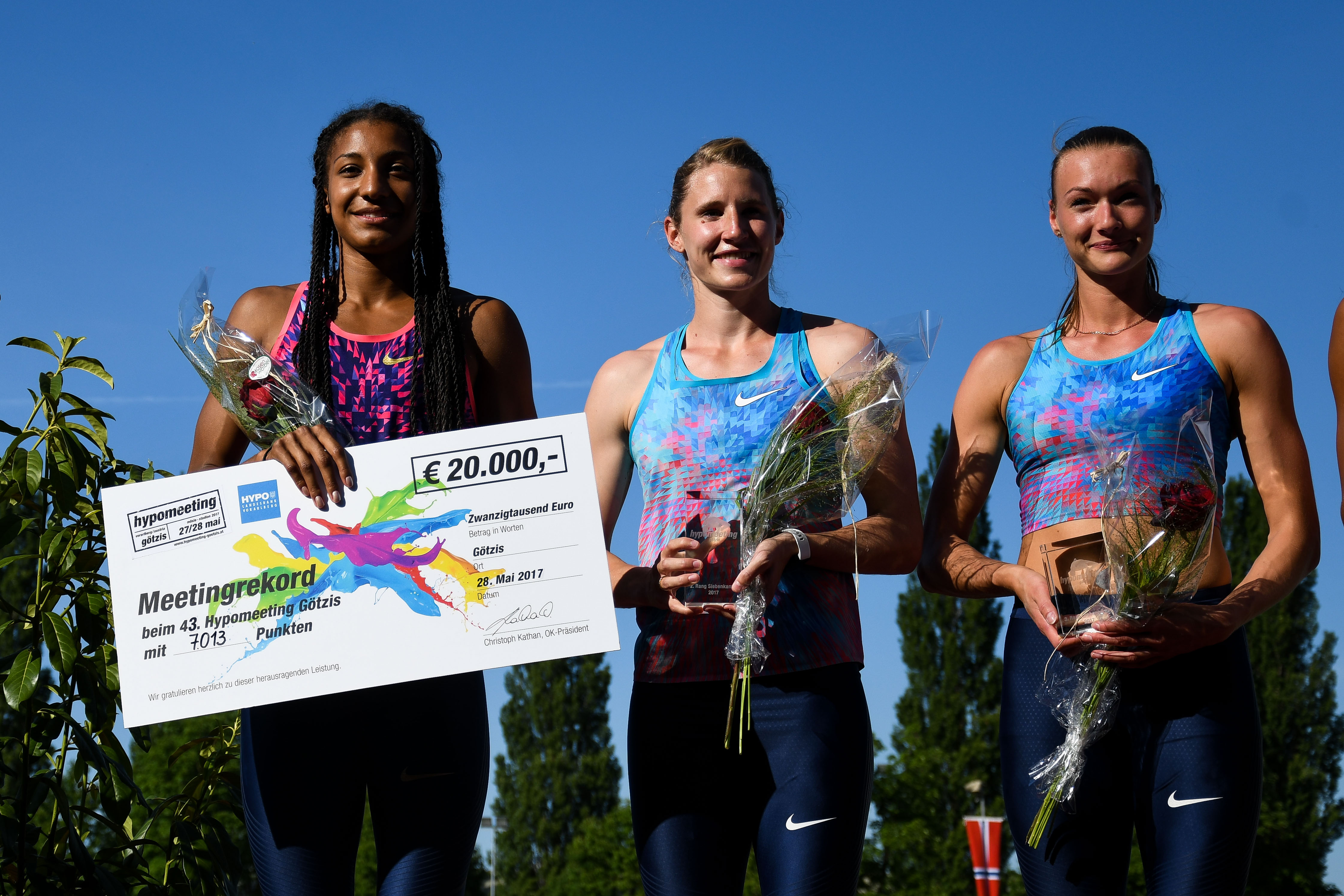 Nafi Thiam Podium Götzis 2017