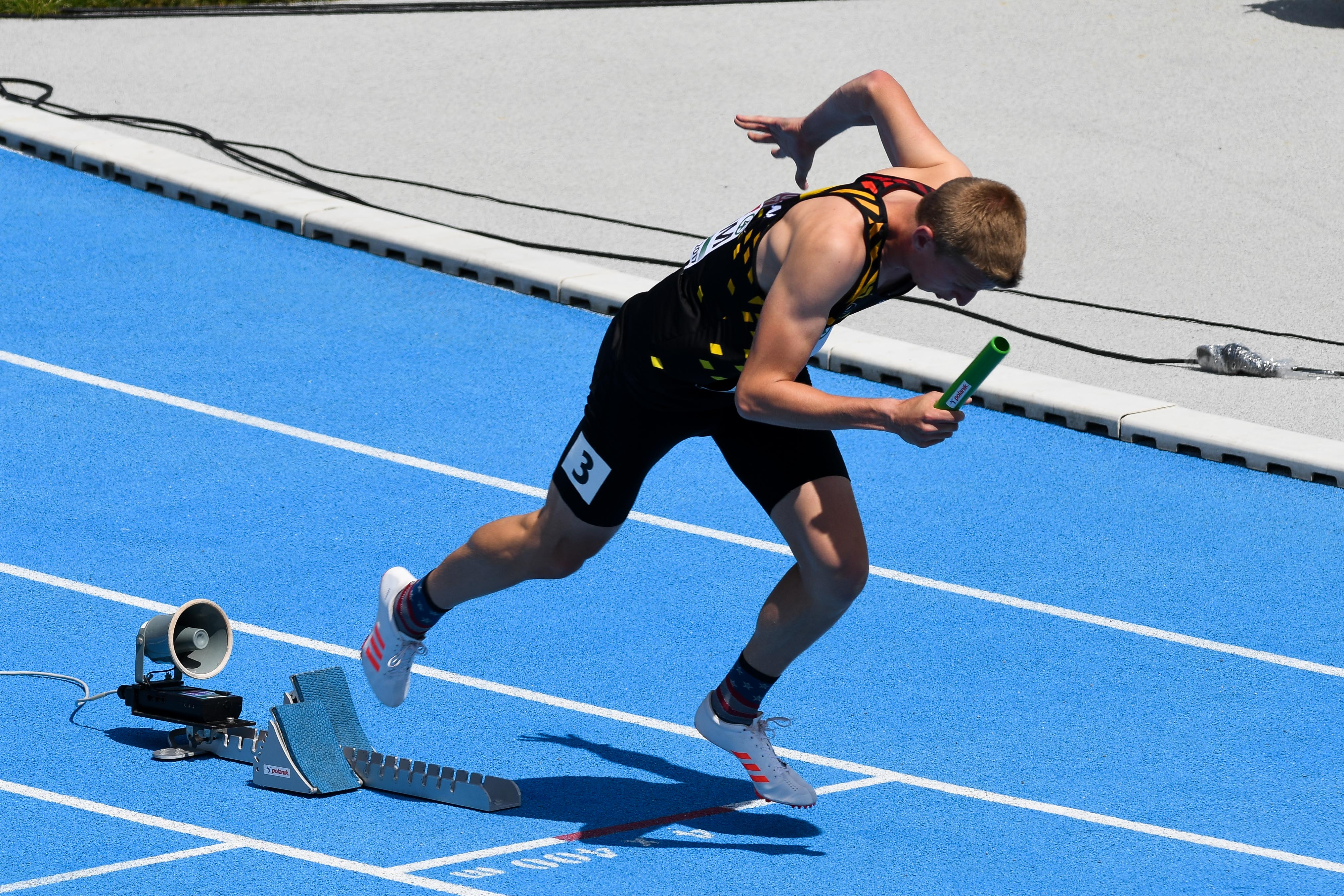 Alexander Doom  4*400m Bydgoszcz 2017