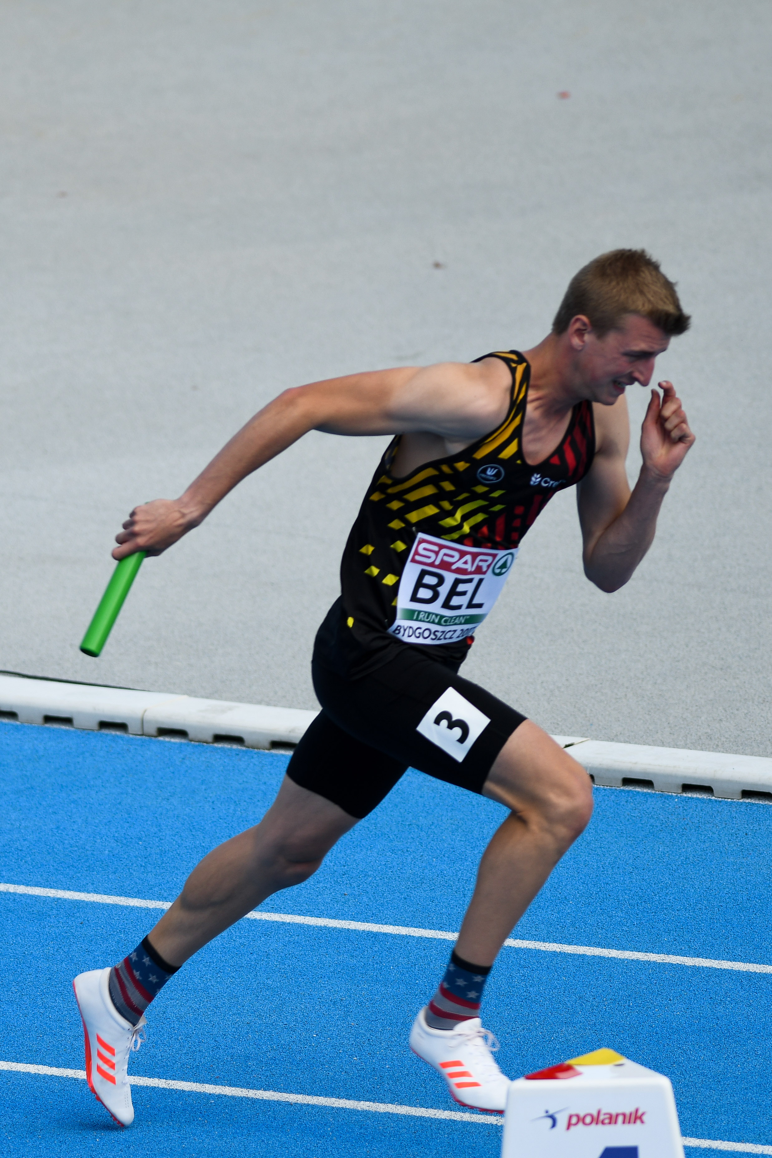 Alexander Doom  4*400m Bydgoszcz 2017
