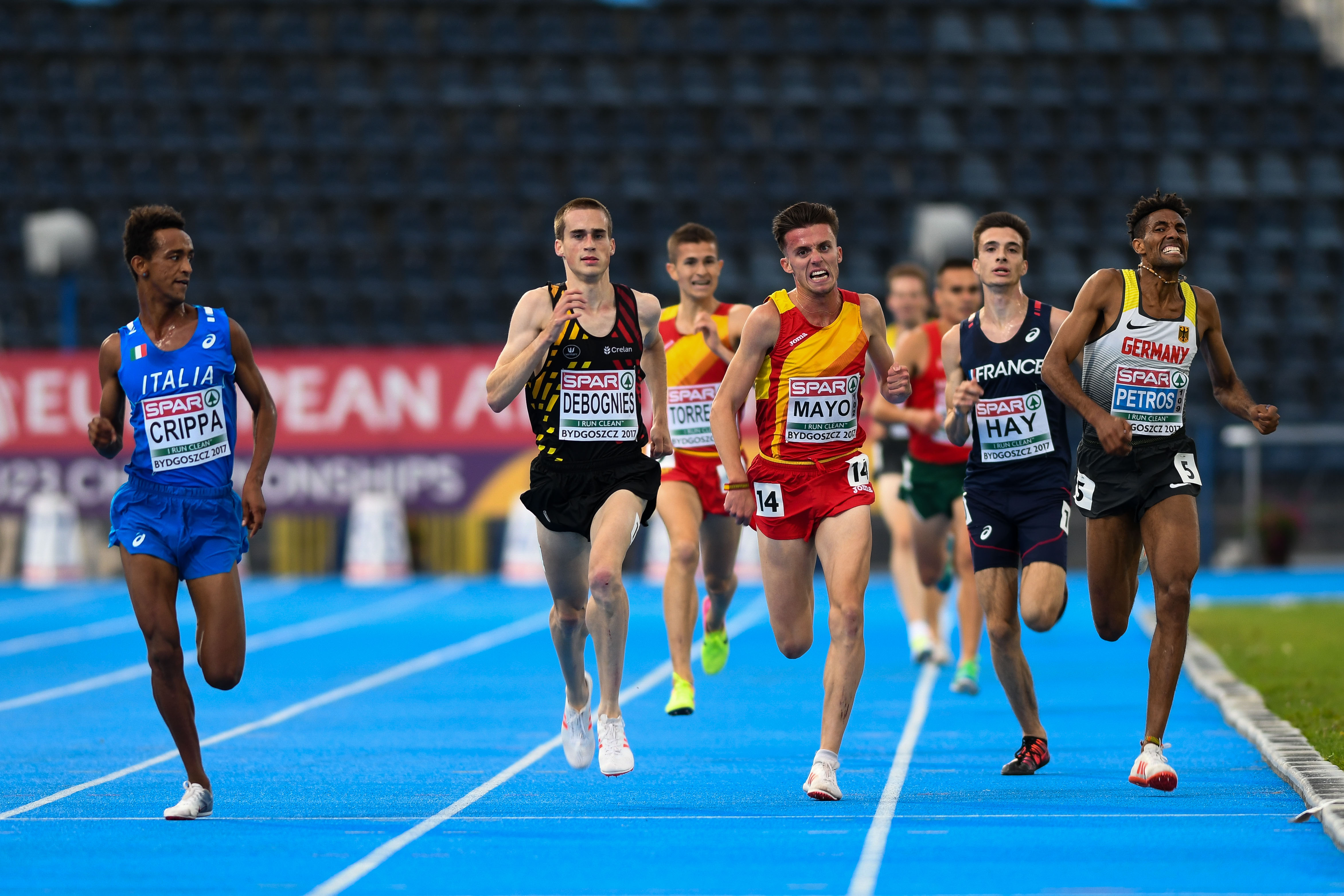 Simon Debognies 5000m Bydgoszcz 2017