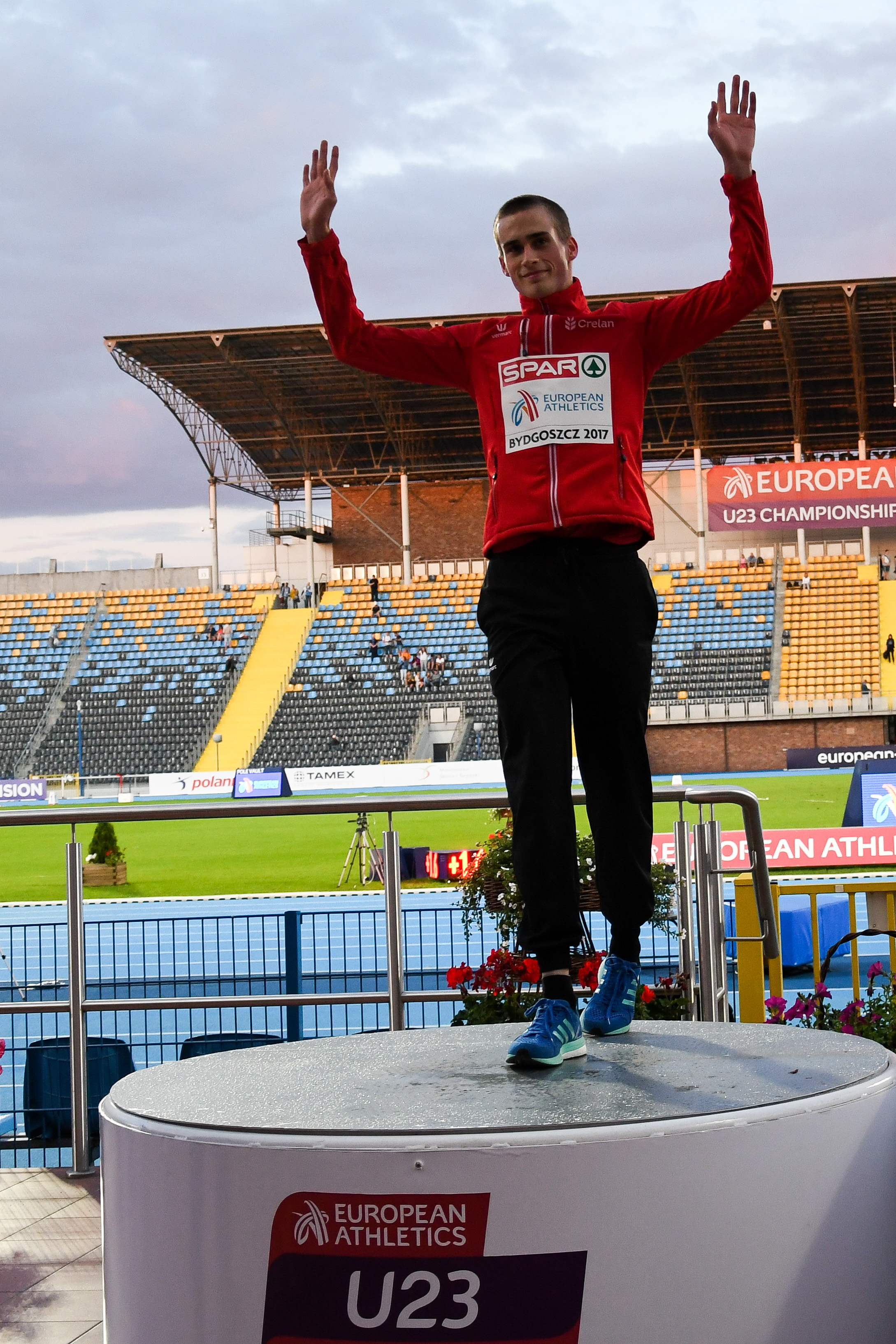Simon Debognies 5000m Bydgoszcz 2017