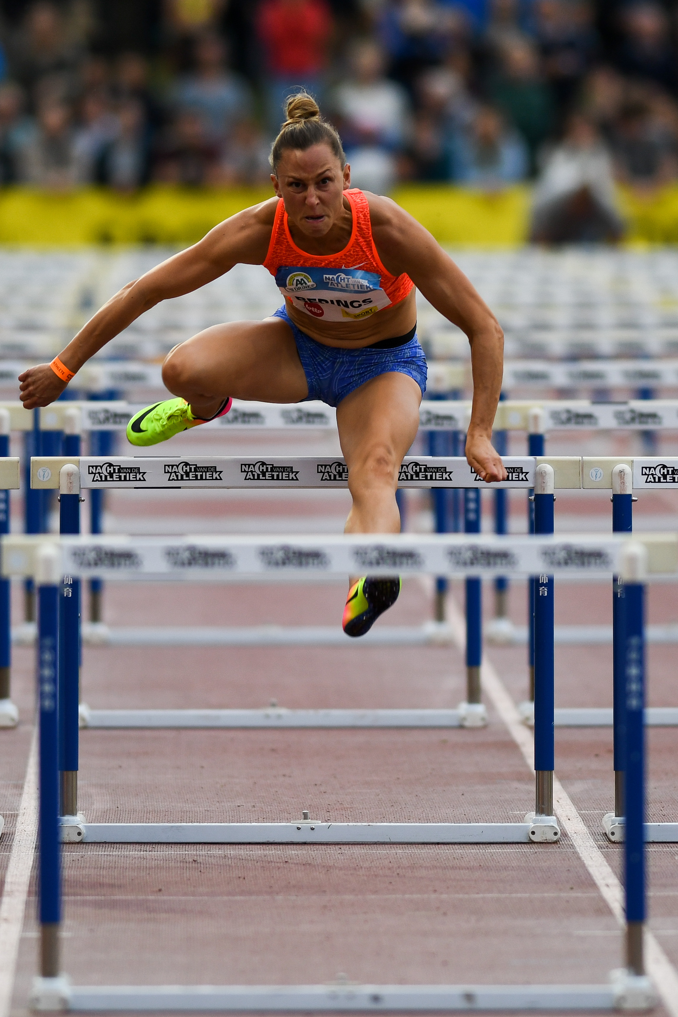 Eline Berings 100h Nacht van de atletiek 2017