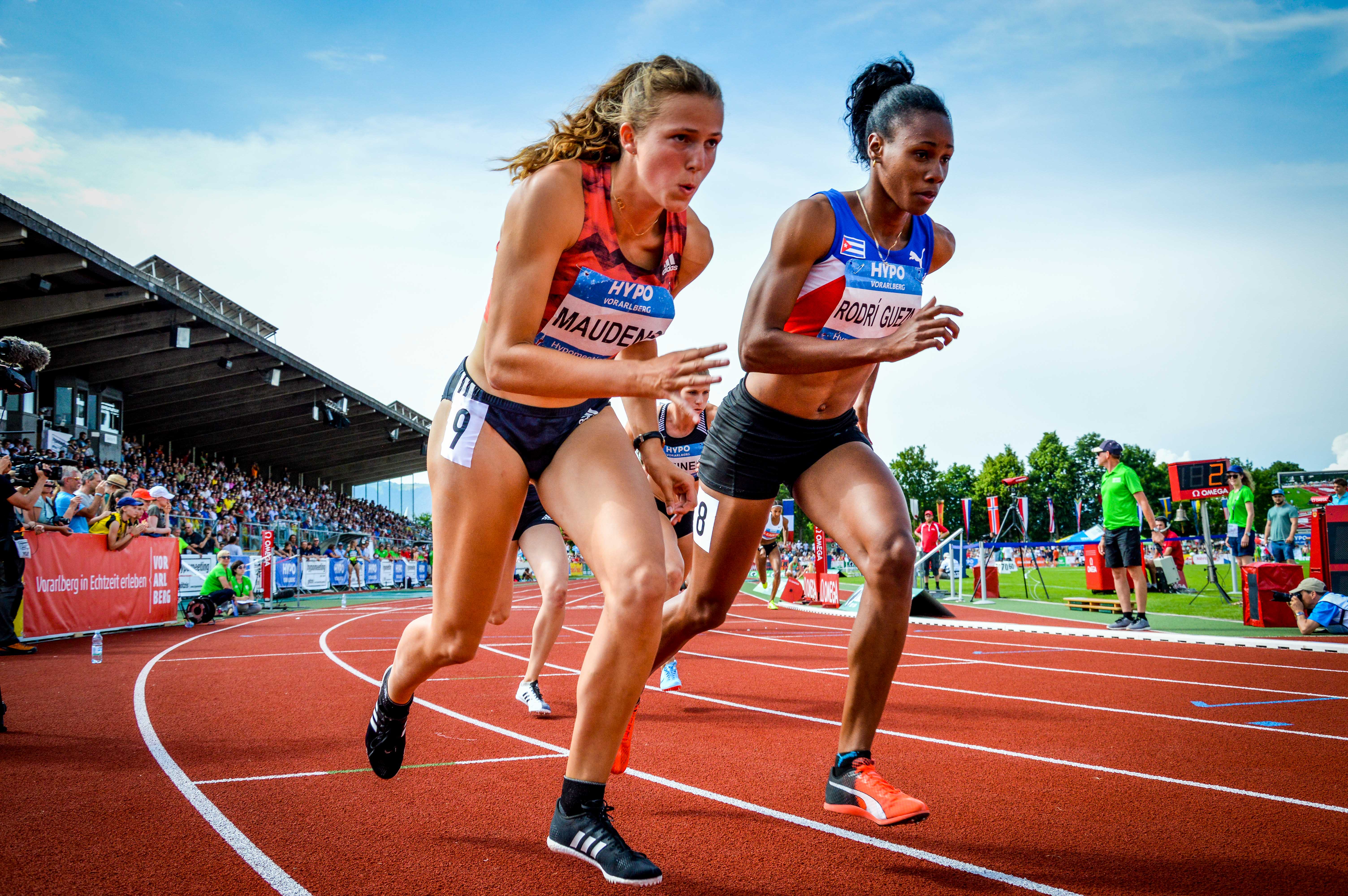 Götzis 2018 Hanne Maudens 800m