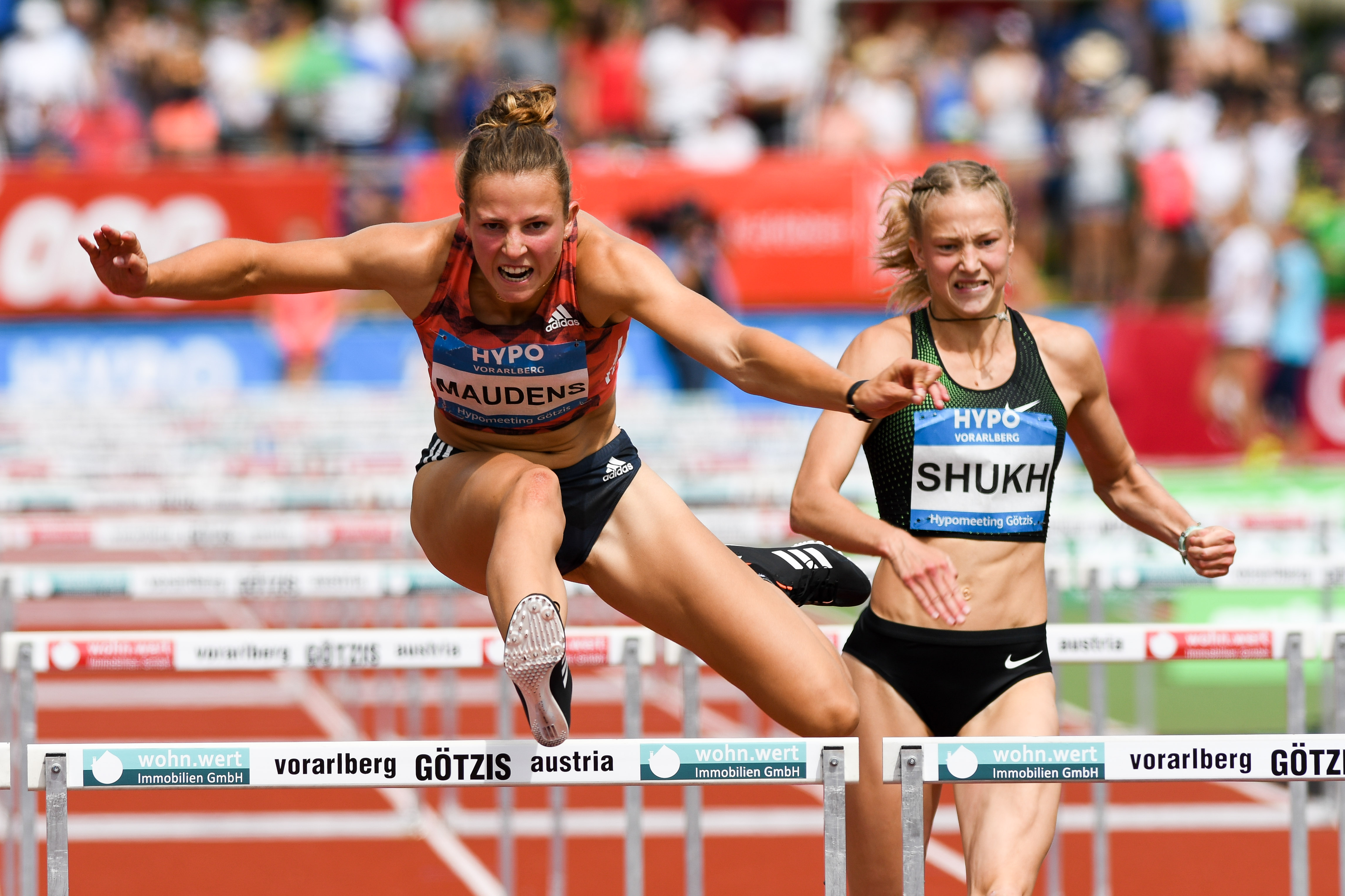 Götzis 2018 Hanne Maudens 100mh