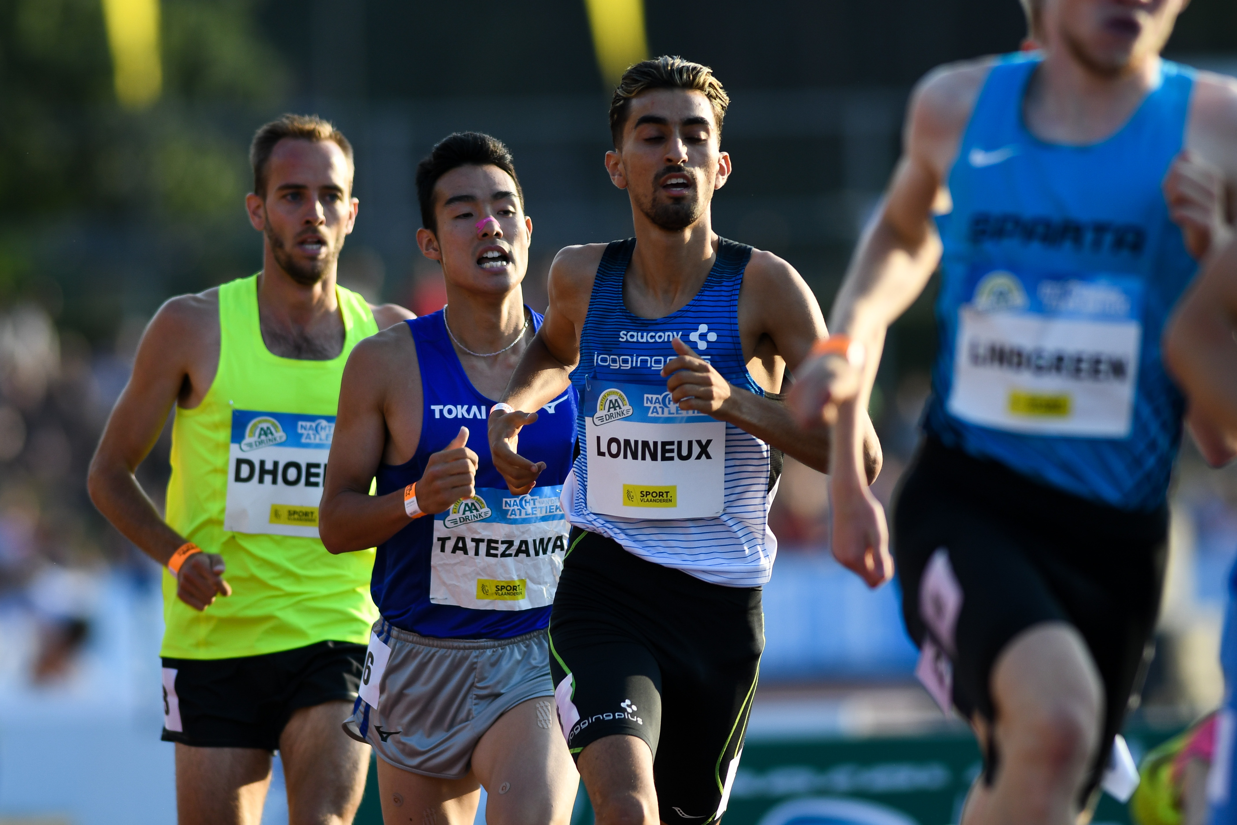 Jeroen D’hoedt Ousama Lonneux 1500m Nacht Van De Atletiek