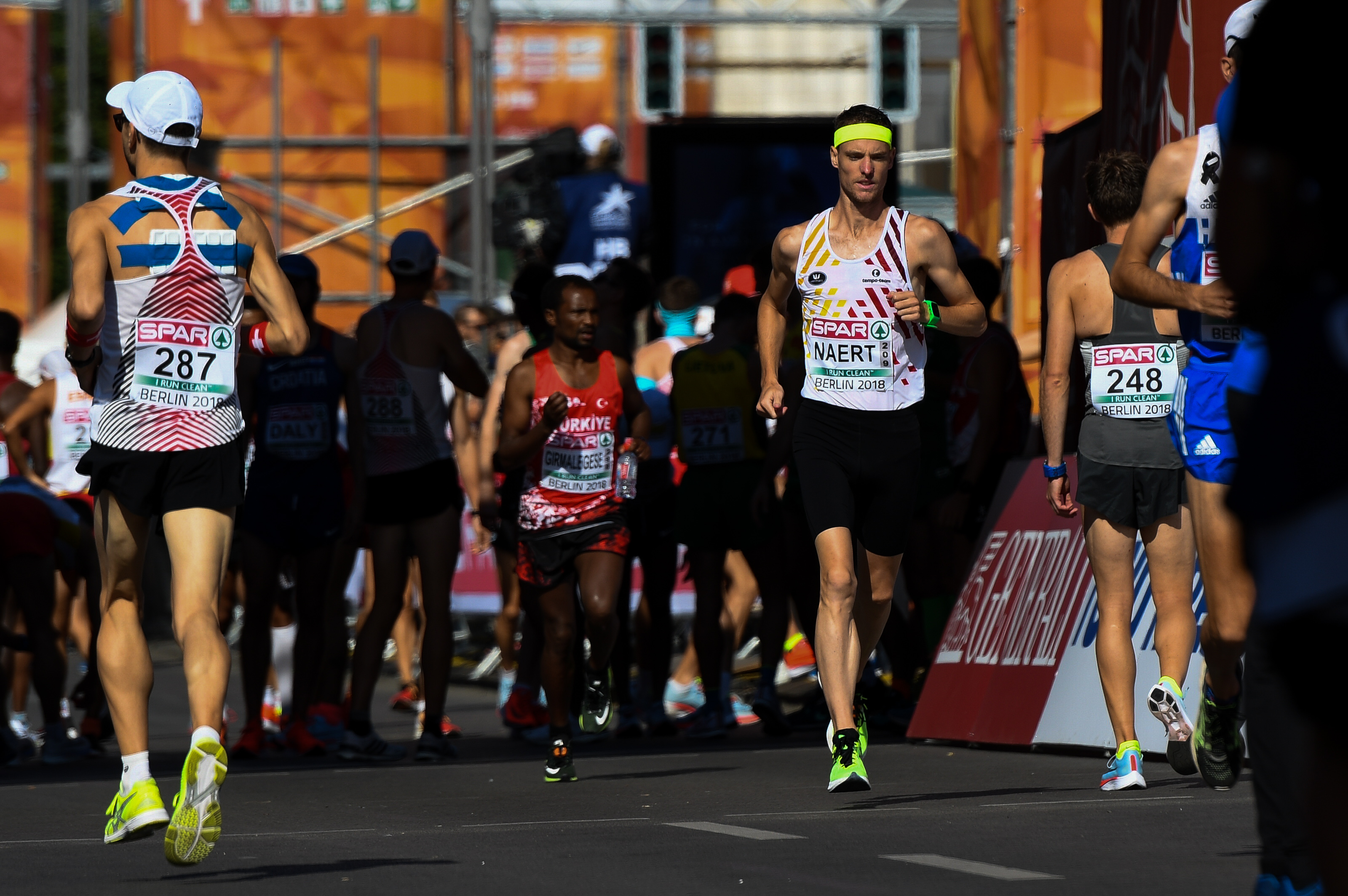 Koen Naert Marathon Berlijn 2018