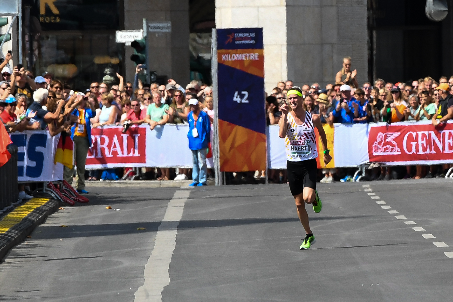 Koen Naert Marathon Berlijn 2018