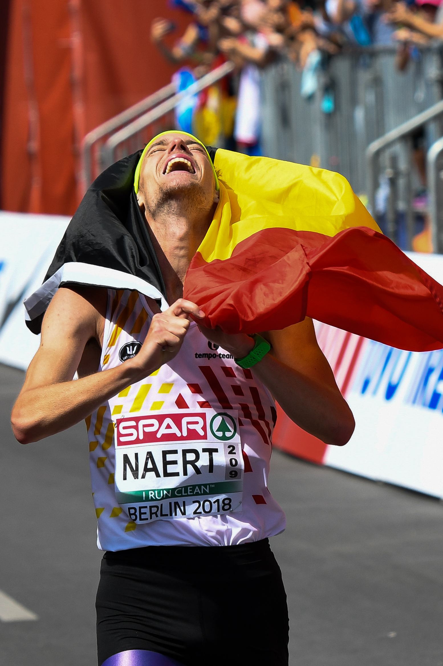 Koen Naert Marathon Berlijn 2018