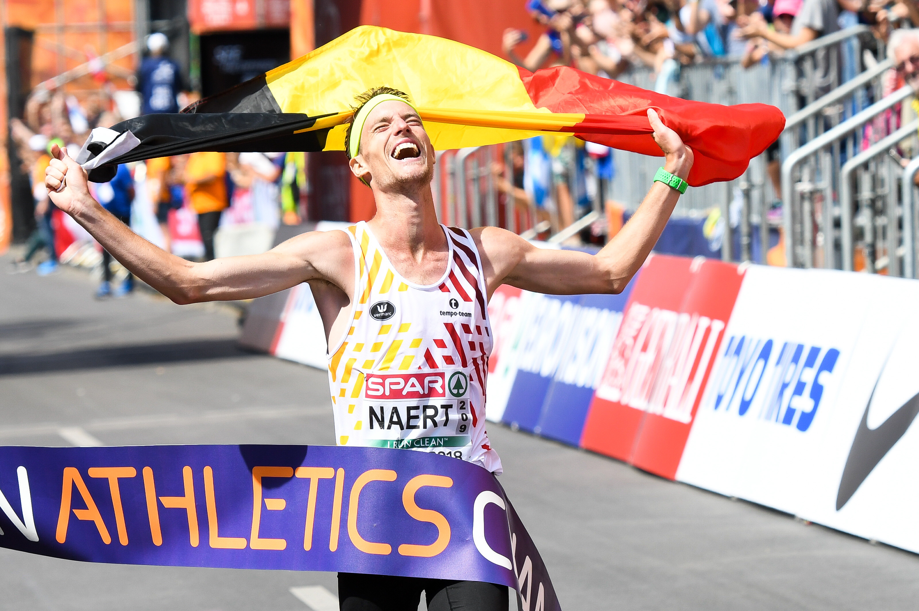 Koen Naert Marathon Berlijn 2018
