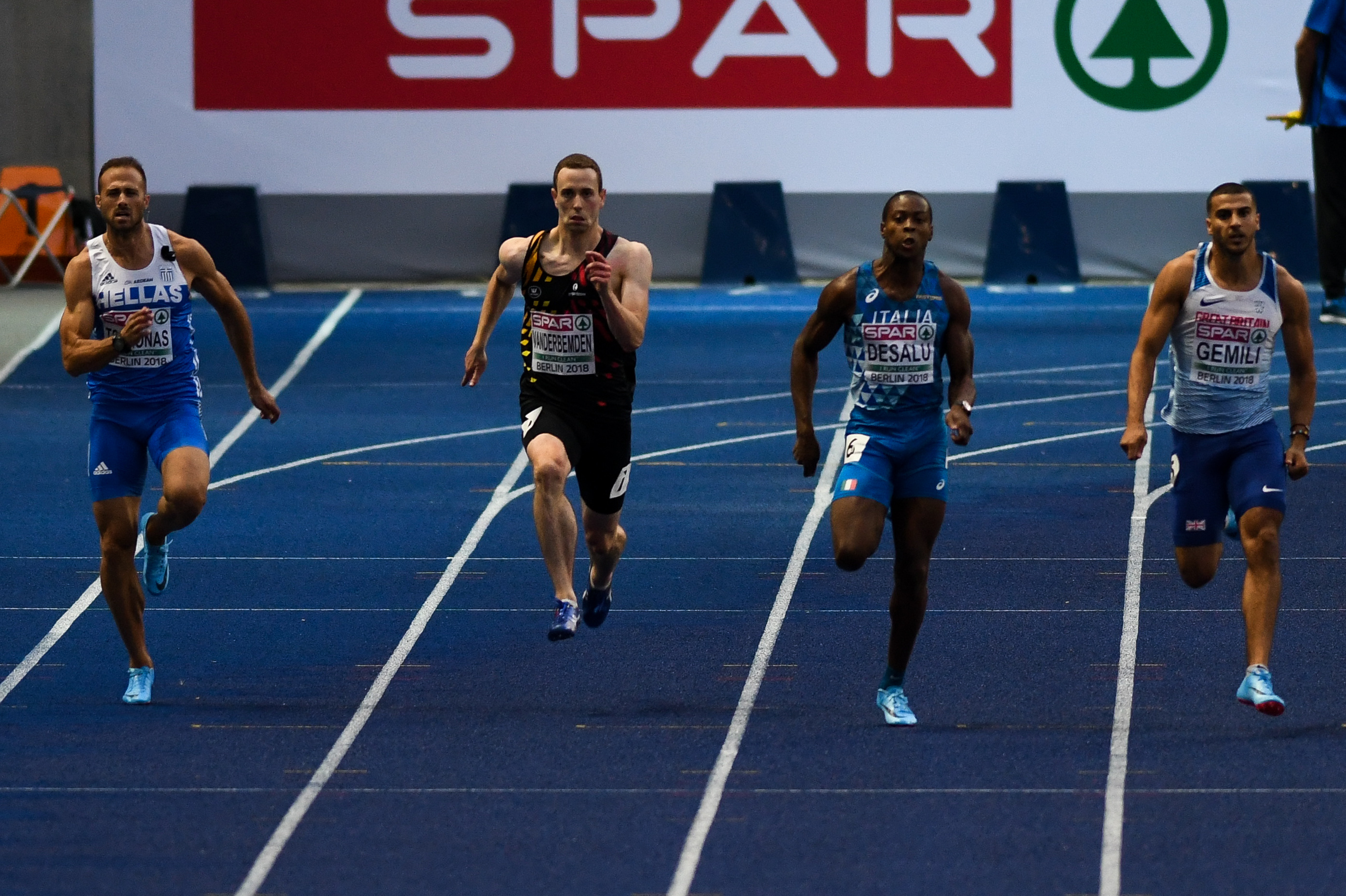 Robin Vanderbemden 200m Berlijn 2018