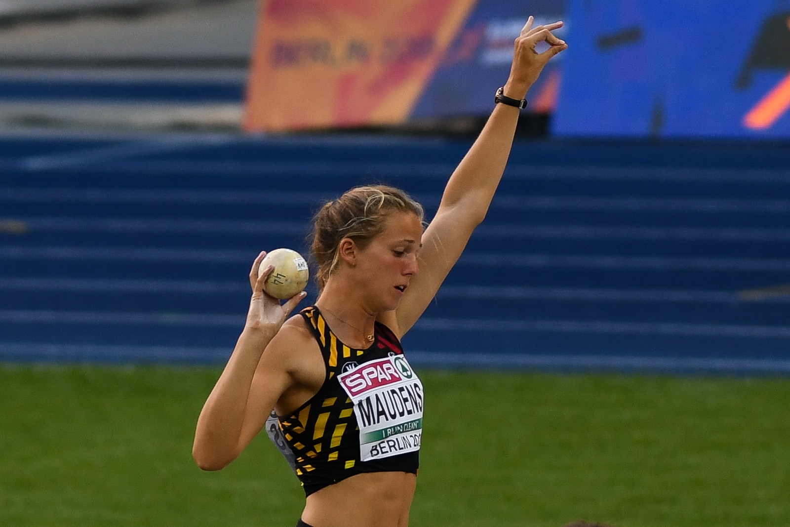 Hanne Maudens Kogel Berlijn 2018