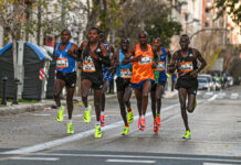 Halve marathon Valencia schudt historische top 10 dooreen, Boulvin en Bouchikhi klokken PR