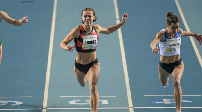 Rani Rosius knalt naar EK-limiet 60m op IFAM Indoor, opnieuw BR voor Jolien Boumkwo