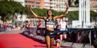 Beatrice Chepkoech snelt naar WR vijf kilometer op de weg in Monaco