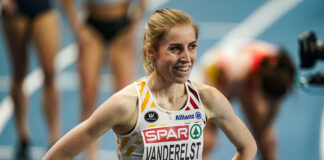 Elise Vanderelst snelt naar EK-goud op de 1500m!
