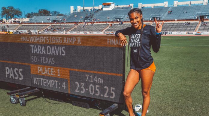 Tara Davis zweeft meteen voorbij zeven meter in openlucht, Australiërs sterk op eigen bodem