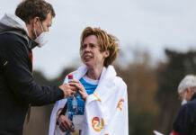 Mieke Gorissen stunt met top 30 in olympische marathon