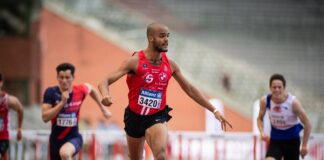 Michael Obasuyi en Anne Zagré stomen naar WK-limiet op hoge horden in Berlijn