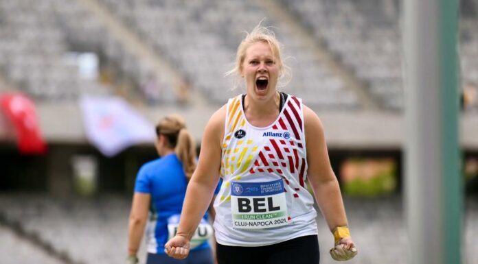 Vanessa Sterckendries benadert BR op European Throwing Cup