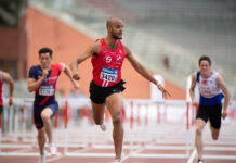 Michael Obasuyi stoomt naar olympische limiet op 110m horden