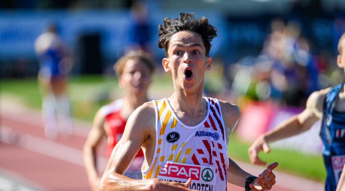 EK Beloften: Vanderpoorten knap zesde in finale 3.000m steeple, Schyns kansloos na val