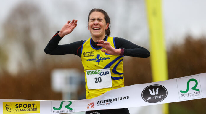 Nina Lauwaert ploetert tijdens loodzware CrossCup in Roeselare naar overwinning