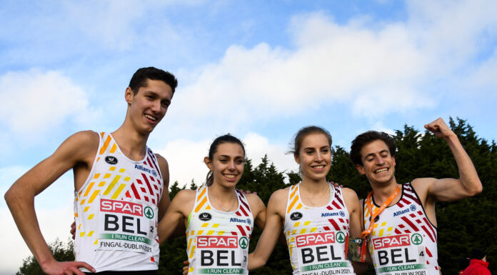 EK Dublin – Belgisch mixed relay team sprint naar brons!