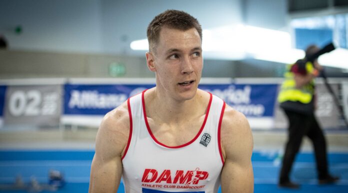 WK Belgrado: Julien Watrin stoot met BR door naar halve finales 400m