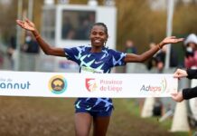 CrossCup Hannuit: Olympisch kampioene Chemutai heerst, Rooms verschalkt Gorissen