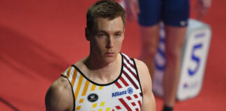 WK Eugene: Julien Watrin probleemloos naar halve finales 400m horden