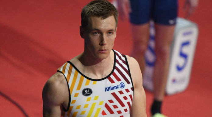 WK Eugene: Julien Watrin probleemloos naar halve finales 400m horden