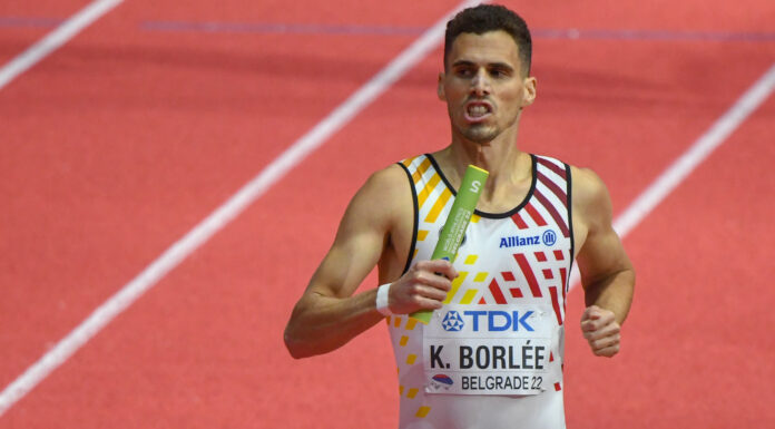 WK Belgrado: Belgian Tornados stomen naar GOUD in finale 4x400m