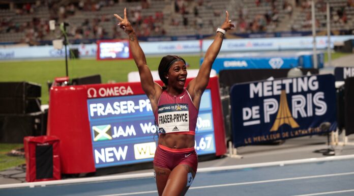 Fraser-Pryce levert visitekaartje af op Diamond League Parijs, Robert bezorgt Frans thuispubliek delirium