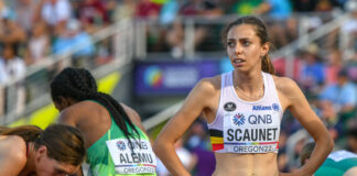 WK Eugene: Vanessa Scaunet maakt geen aanspraak op halve finales 800m