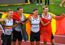 WK Eugene: Belgian Tornados knallen naar BRONS in finale 4x400m