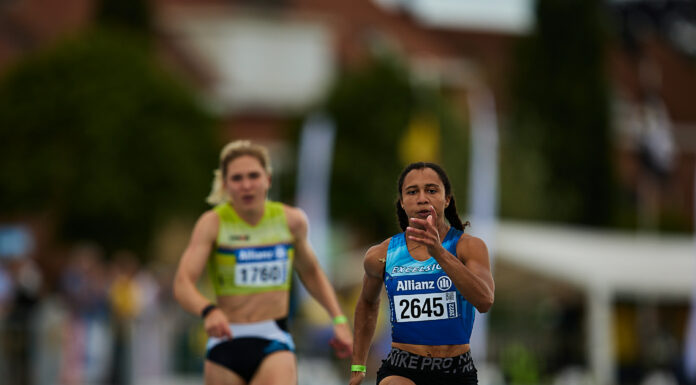 Delphine Nkansa pakt opnieuw uit in Frankrijk: EK-limiet en vijfde prestatie aller tijden op 200m