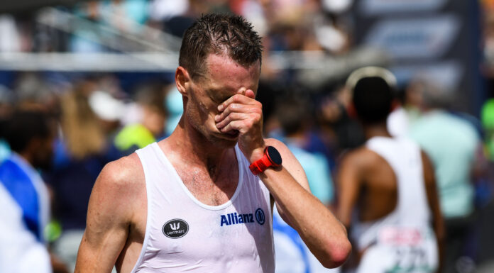 EK München: Koen Naert finisht achtste in de marathon