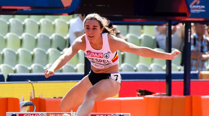 EK München: Nina Hespel stoot door naar halve finale 400m horden
