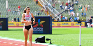 EK München: Vanessa Scaunet geeft er vroegtijdig de brui aan tijdens reeksen 800m