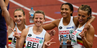EK München: Belgian Rockets volgen voorbeeld van mannen en staan in finale 4x100m
