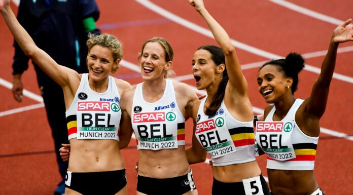 EK München: Belgian Cheetahs vlot door naar 4x400m-finale