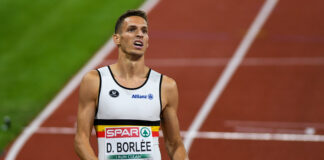 EK München: Dylan Borlée wordt knap vijfde in 400m-finale